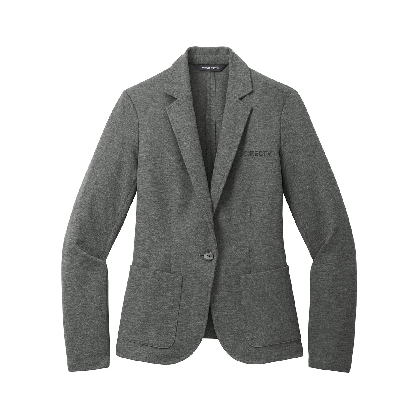 Womens Relaxed Knit Blazer